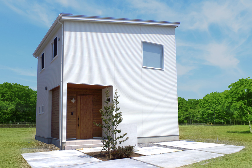 松本市今井
片流れ屋根の
スタイリッシュな家ギャラリー