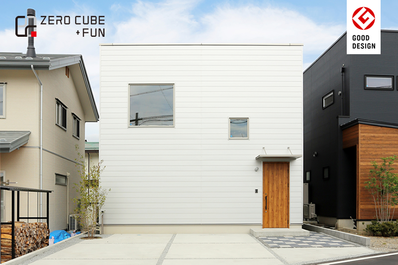 松本市里山辺
わたしたちにちょうどいい家。
ZERO-CUBE＋FUNギャラリー