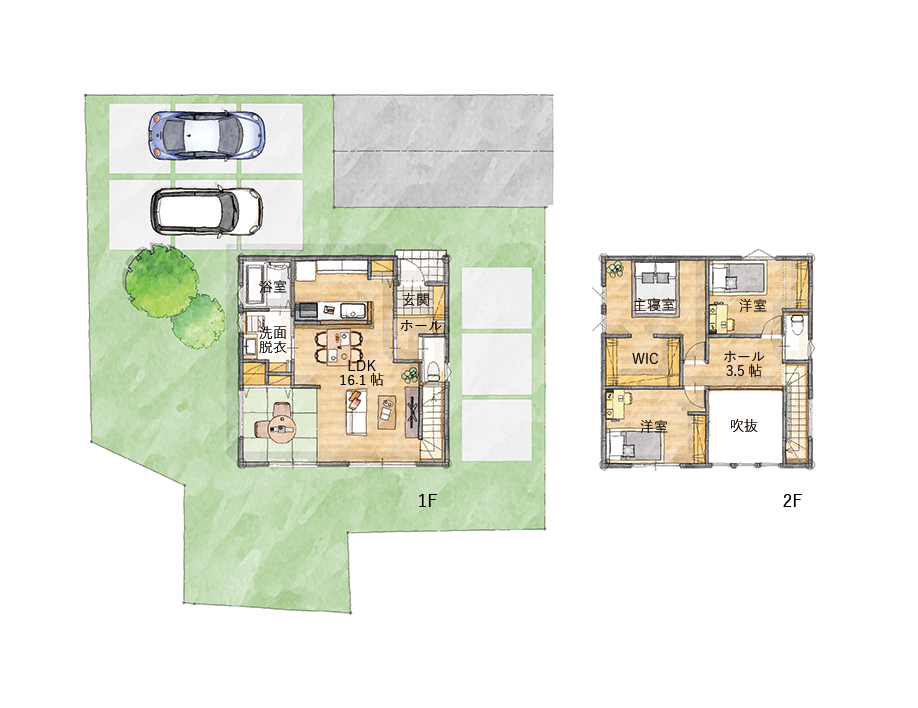 松本市 惣社西棟
大人のセンスで彩る
落ち着きある家ギャラリー