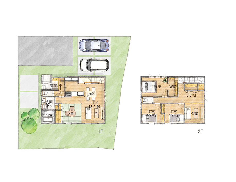 松本市 惣社東棟
陽光が降り注ぐ
爽やかな家ギャラリー