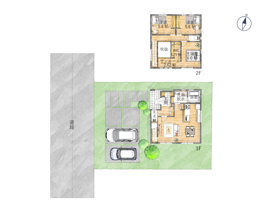 松本市 寿小赤
ナチュラル×スタイリッシュ
片流れ屋根の家ギャラリー