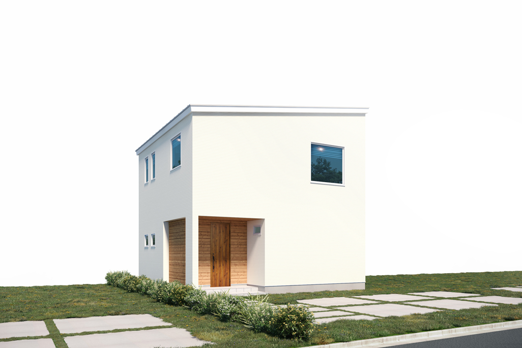 松本市 寿小赤
ナチュラル×スタイリッシュ
片流れ屋根の家