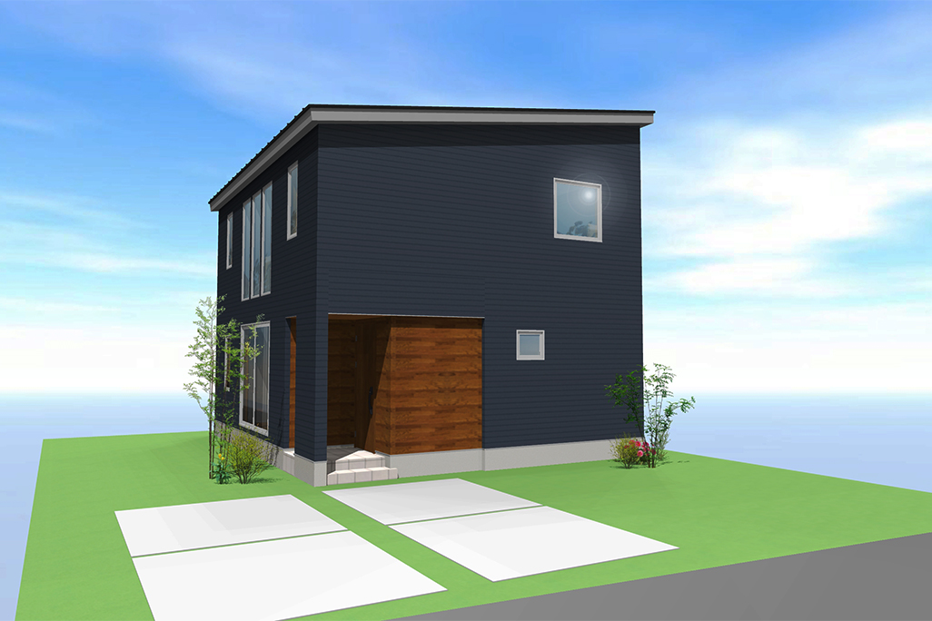 安曇野市 三郷明盛
家族みんなが心地よい
シックでナチュラルな家