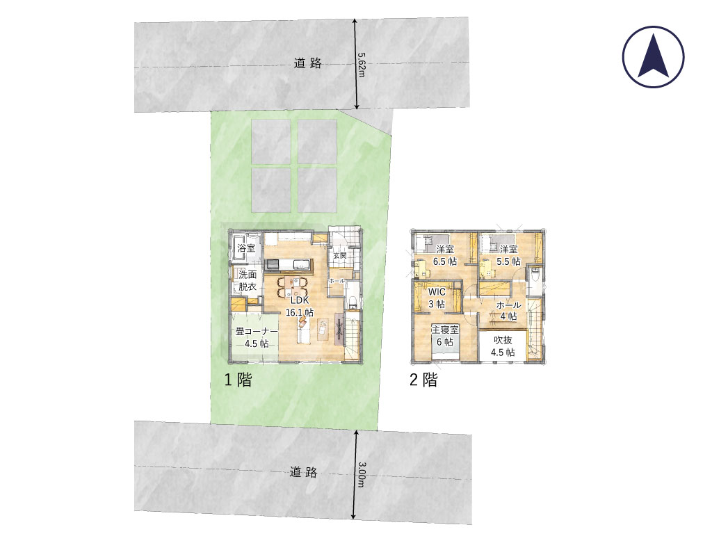 フリクラフト平田東 東棟
大人のセンスで彩る
落ち着きある家ギャラリー