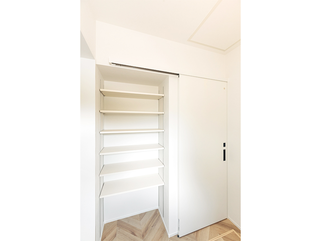 長野市三輪 南棟
家事スムーズ+家スッキリ
家族団らんの叶う家ギャラリー