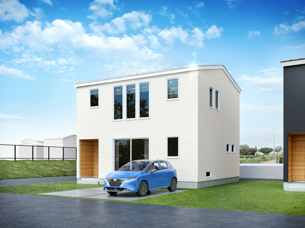 佐久市岩村田 西棟
家族みんなが心地よい
シックでナチュラルな家