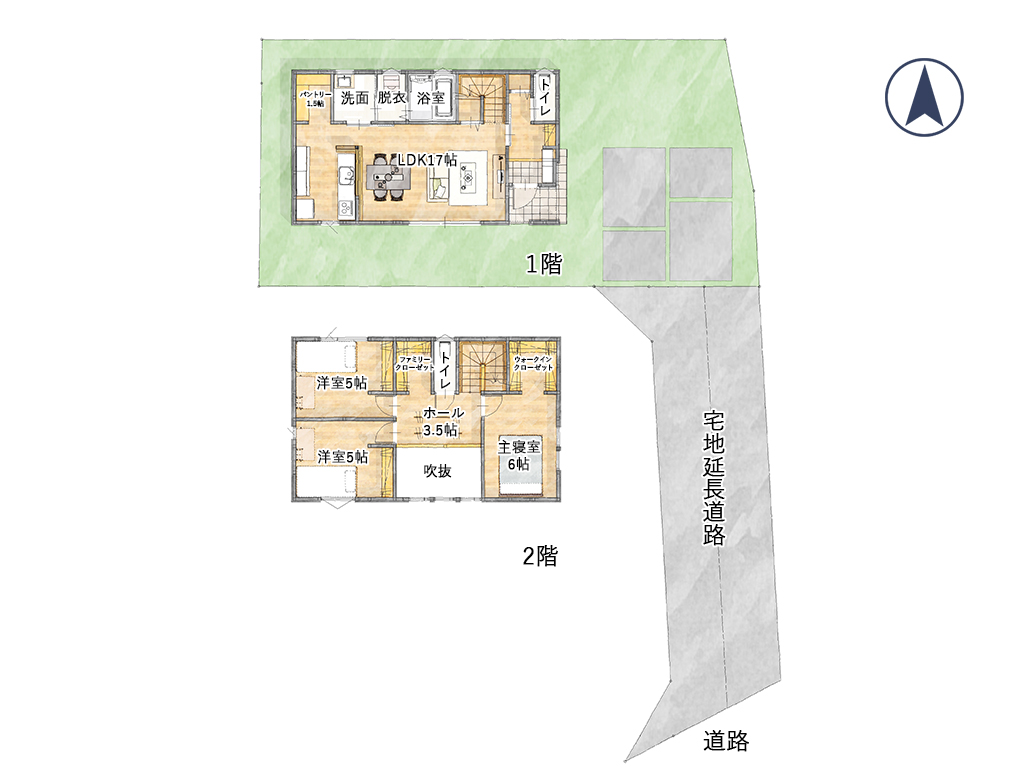 長野市三輪 北棟
おしゃれにスッキリ暮らす
収納上手になれる家ギャラリー